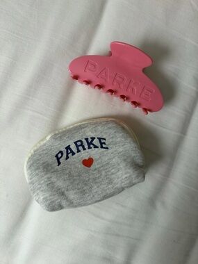 PARKE VALENTINE’s DAY Claw Clip BLUSH new